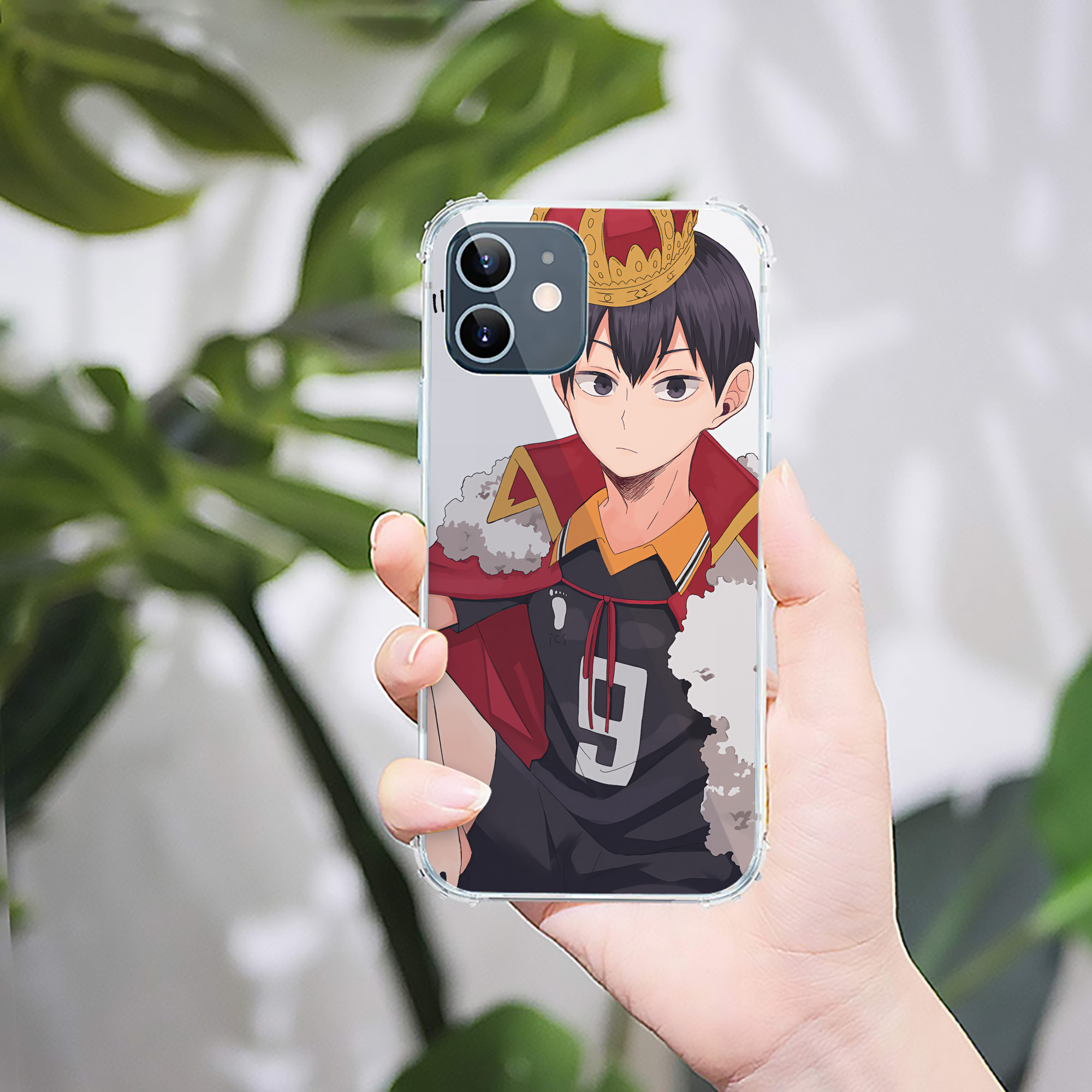 （画像用） ハイキュー!! Haikyu!! 【iPhone 12シリーズ対応】透明スマホケース（クリアソフトケース）